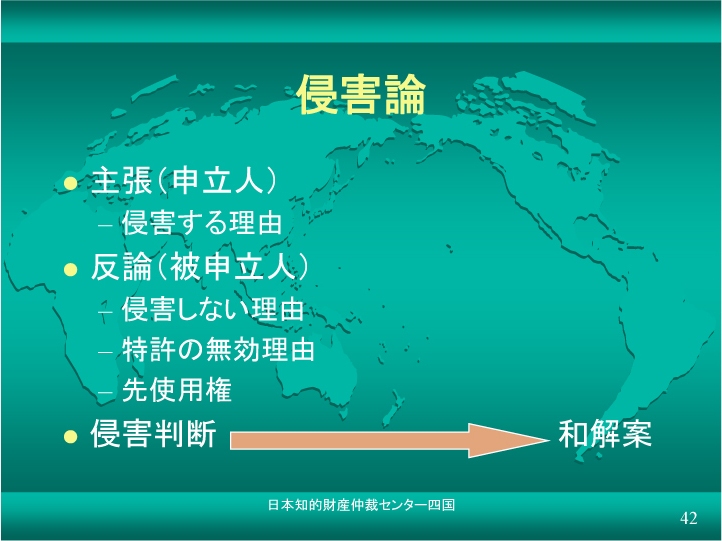 侵害が成立するための要件　侵害論
